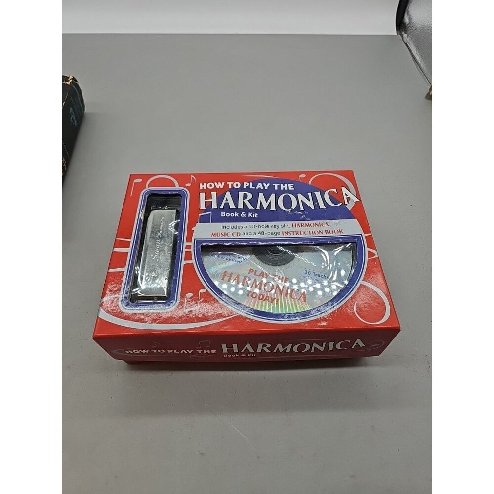 David Harp How To Play The Harmonica Book & Kit W/ CD In Factory Packaging